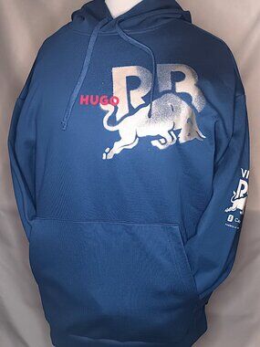 Hugo Boss Red Bull Racing Formula 1 Hoodie NWT Large Blue